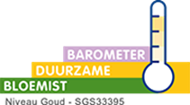 Barometer logo SGS nummer bloemist